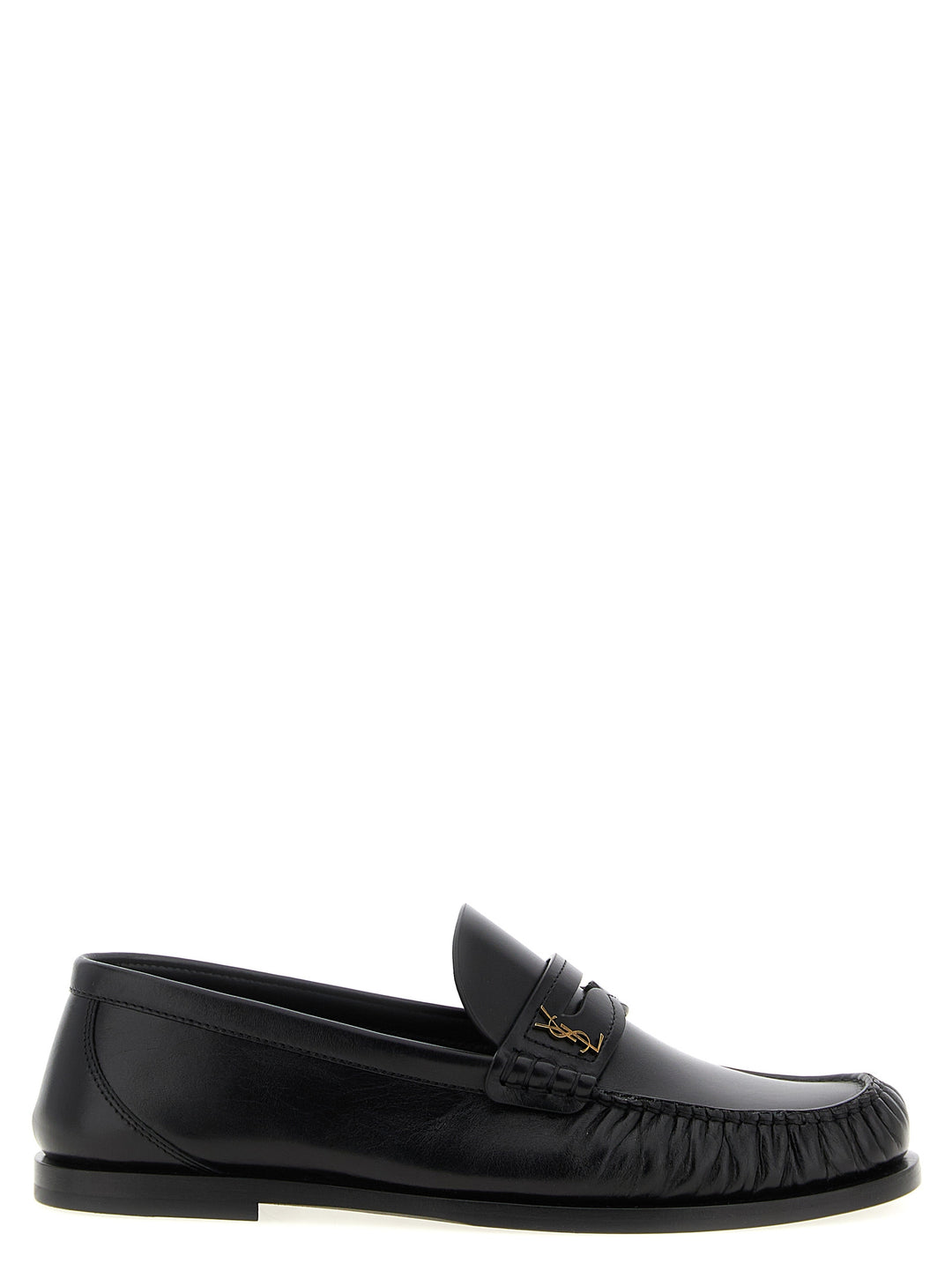 Saint Laurent Laurent Loafers - Black | e7cb3db5b9847ed42125afa2444a9ffb8e5581bc