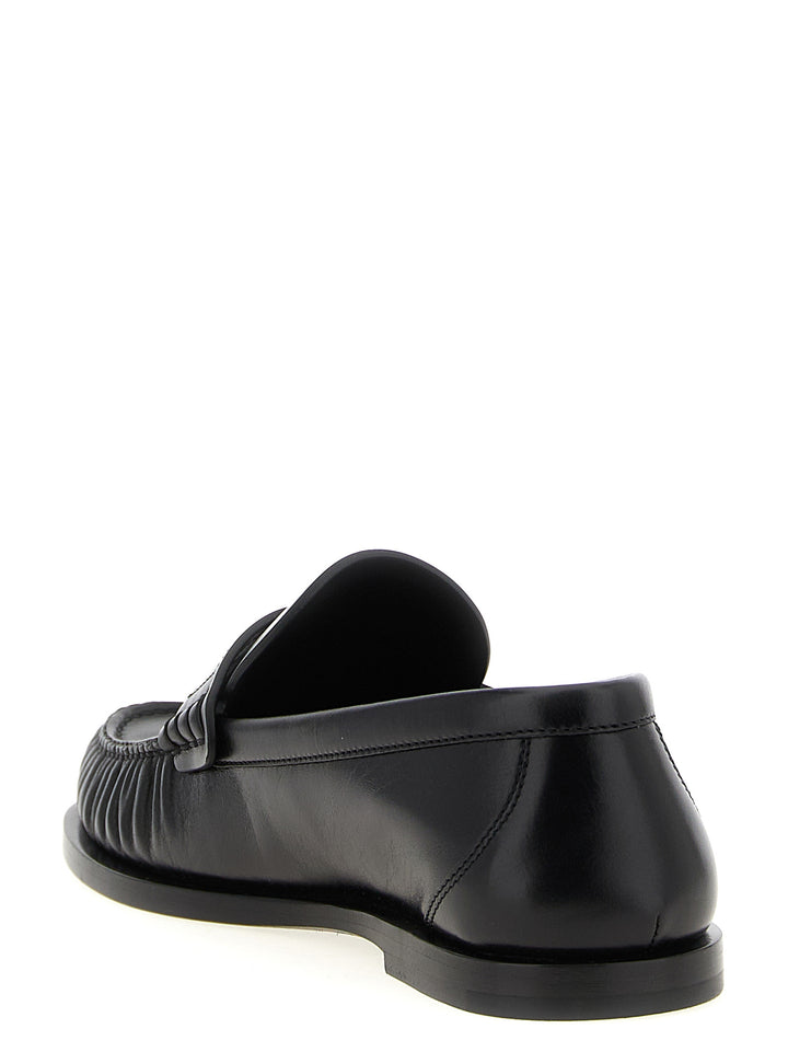 Saint Laurent Laurent Loafers - Black | c5eb9f40d4f6936cbd702151ac8e6f954f9b54a7
