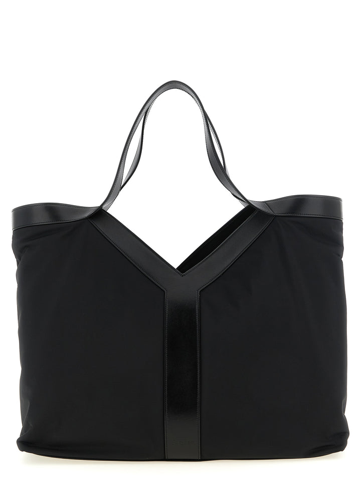 Saint Laurent Y Tote Bag - Black | 6be2dfa38a1c55a777538f8045af375b2b4f447a