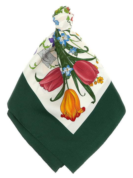 Flora Scarves And Foulards Multicolor