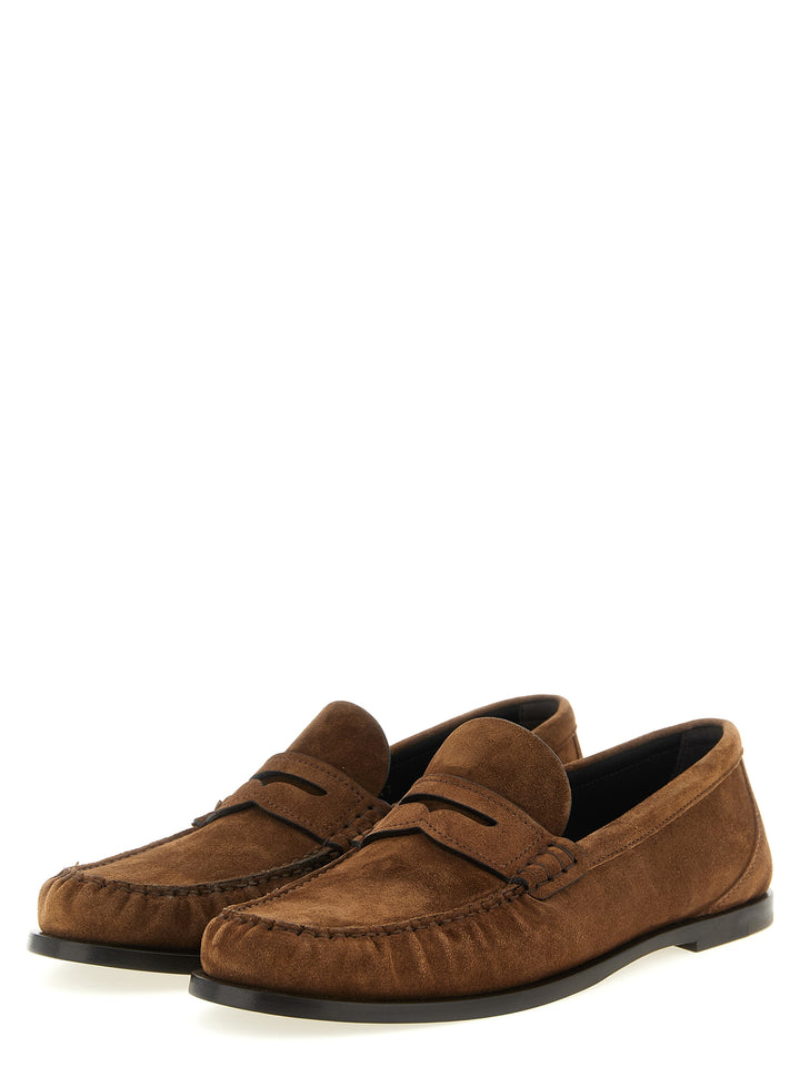 Saint Laurent Laurent Loafers - Brown | 379ae5e9da2e928abcc8c942ebb6dde9d5b6eac9