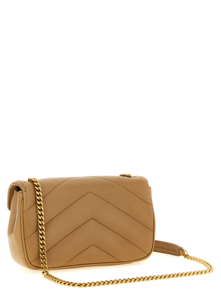 Saint Laurent Loulou Crossbody Bags - Beige | 9205794b698c6257b96a21e808bc42f4674c0eee