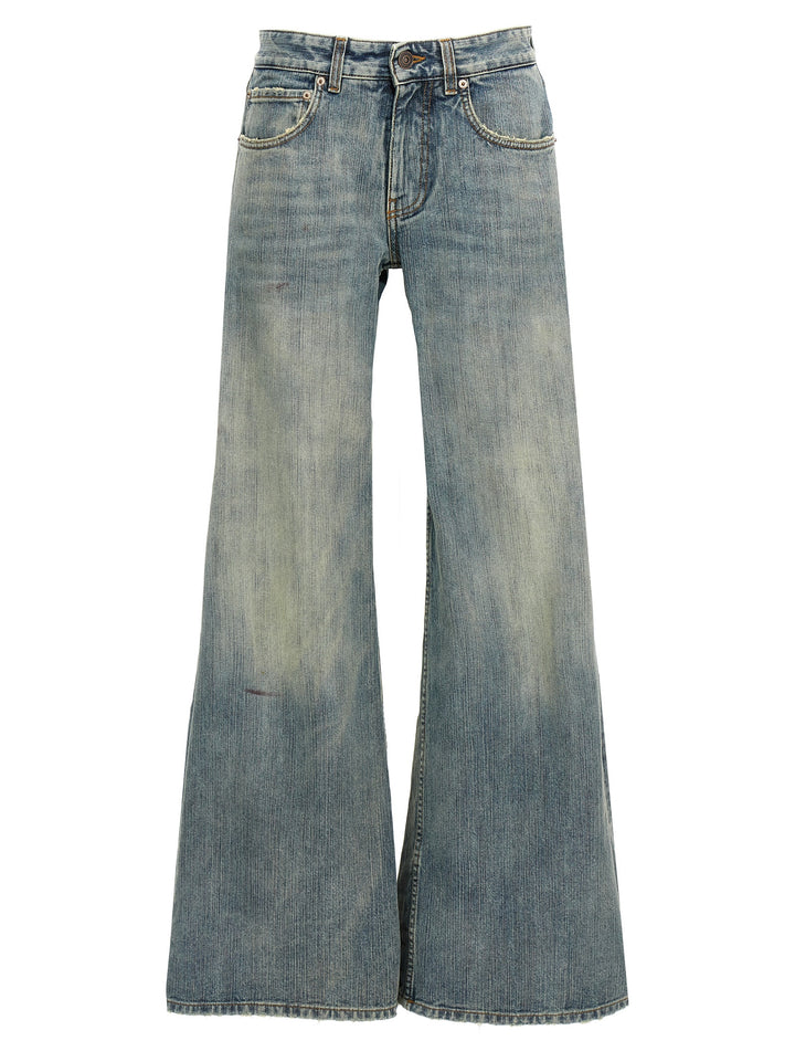 Stained Jeans Light Blue