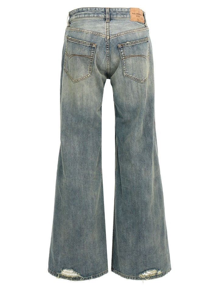 Stained Jeans Light Blue