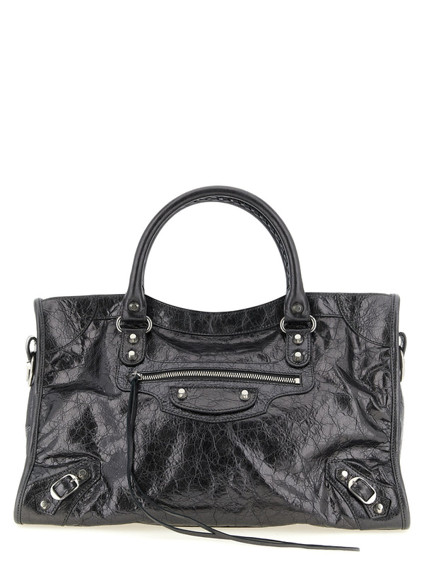 Le City M Hand Bags Silver