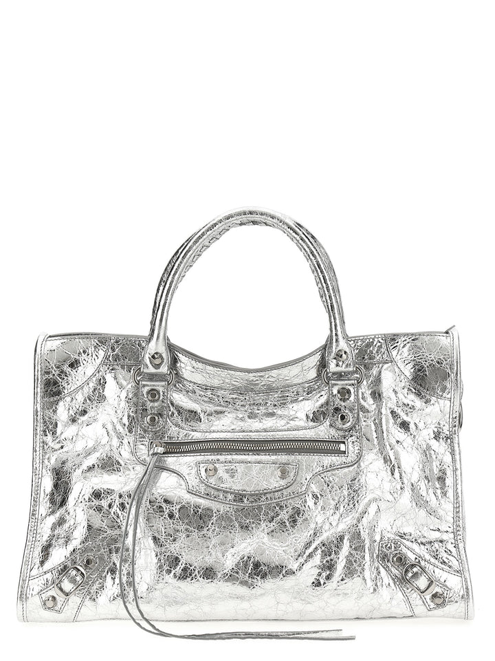 Le City Hand Bags Silver