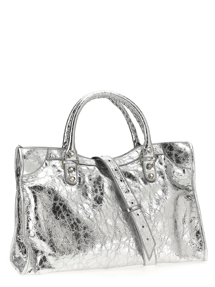 Le City Hand Bags Silver