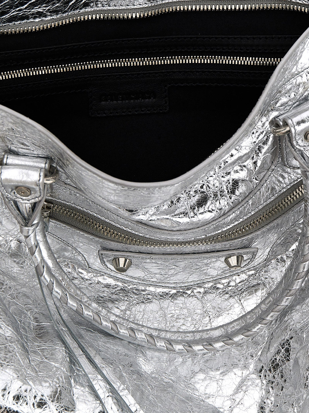 Le City Hand Bags Silver