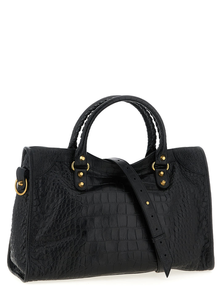 Balenciaga Le City Bag M Hand Bags - Black | 1d8e7302abb507d7b91616deff20a7bb3e7691a3