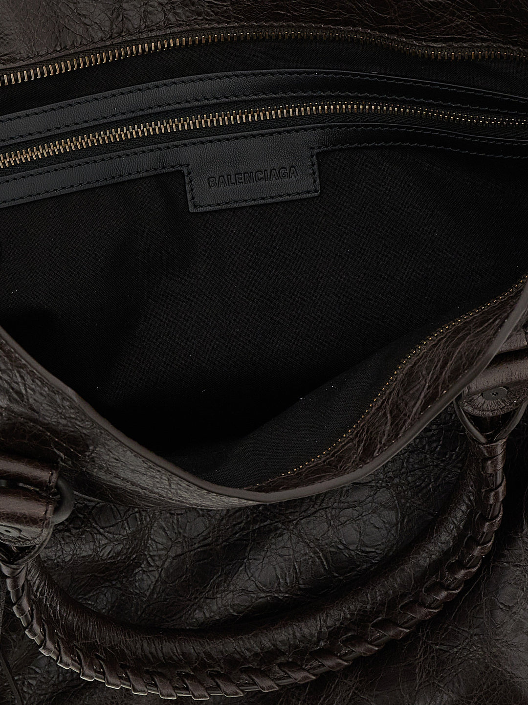 Balenciaga Le City Bag M Hand Bags - Brown | 703df66538b881a4f4066f84865e9b73a5813865