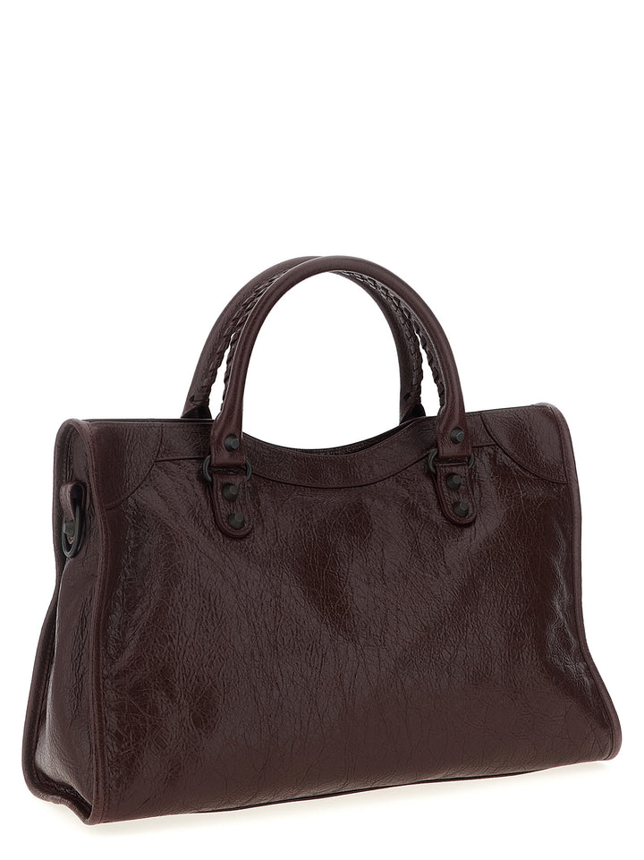 Balenciaga Le City Bag M Hand Bags - Bordeaux | ae7a0a031ac9a88a0503cddc2f1a30b35f6150f2
