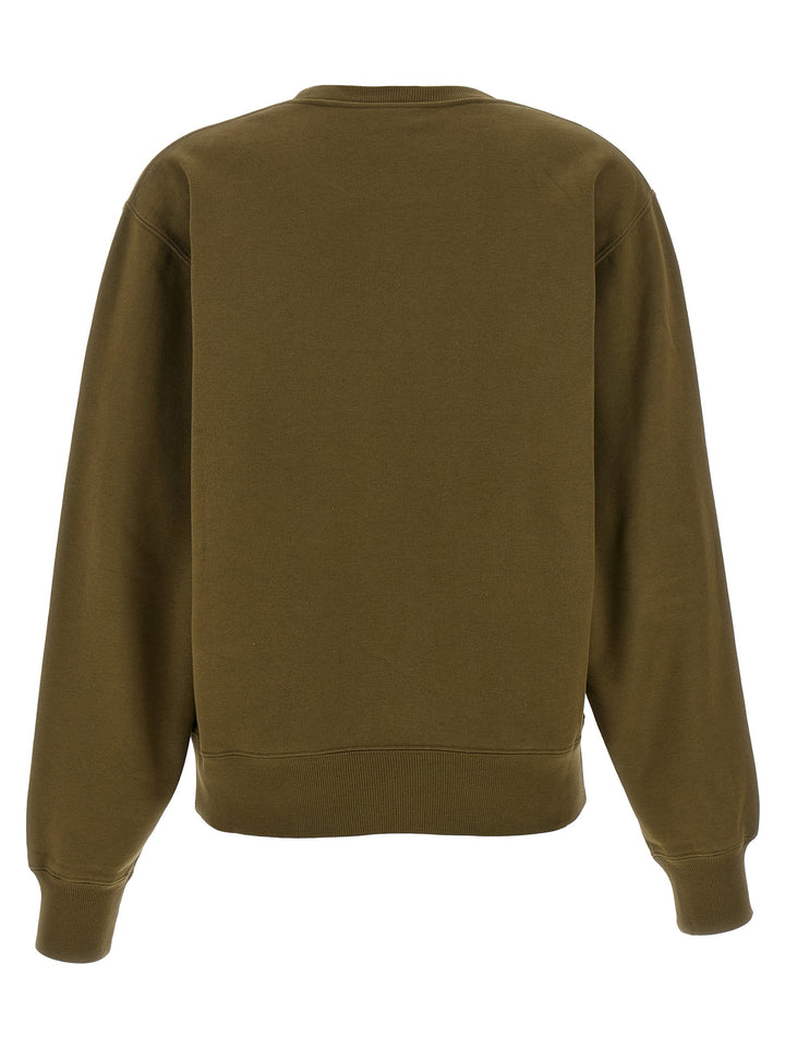Saint Laurent Cassandre Sweatshirt - Green | 130bb8c130bdcfb9b24b82a3631ee0686e6bdac5