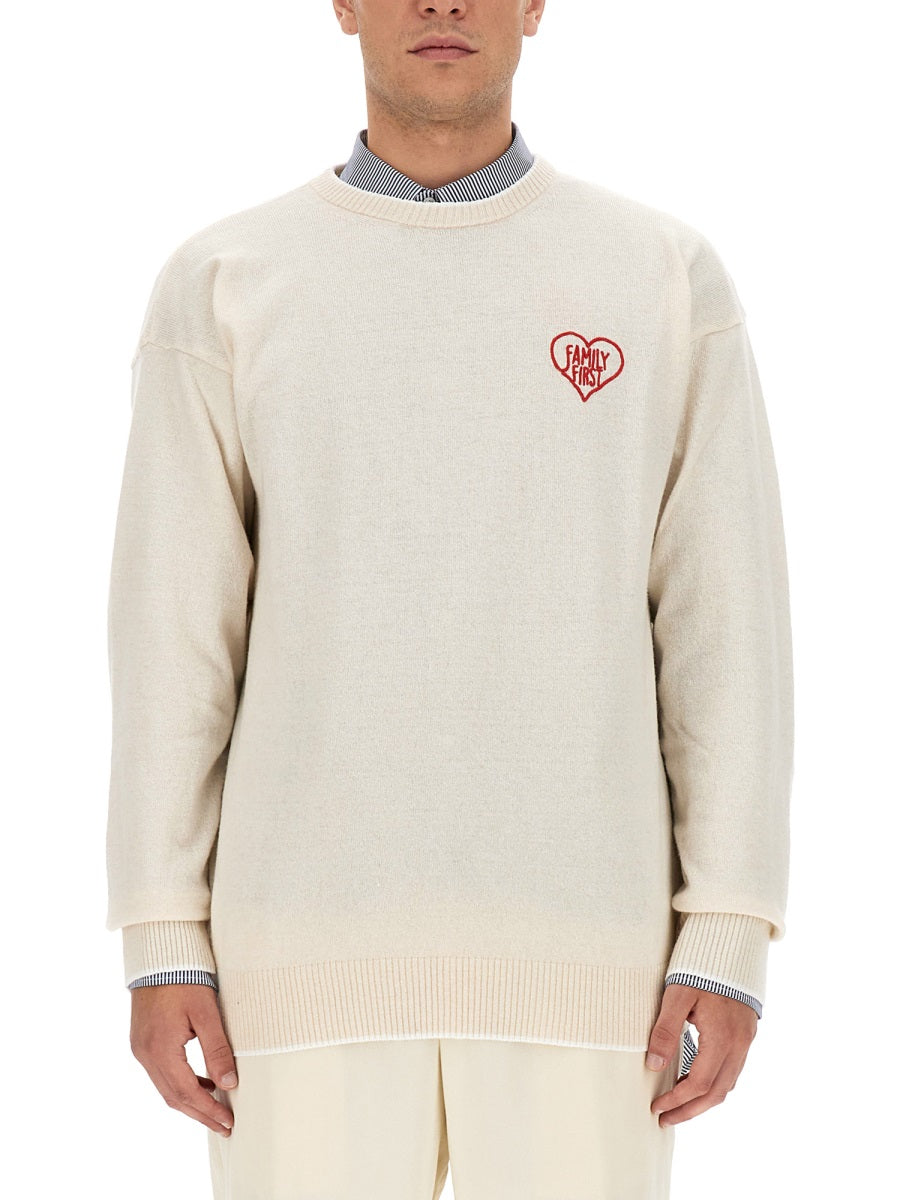 Family First Sweaters - White | Wanan Luxury