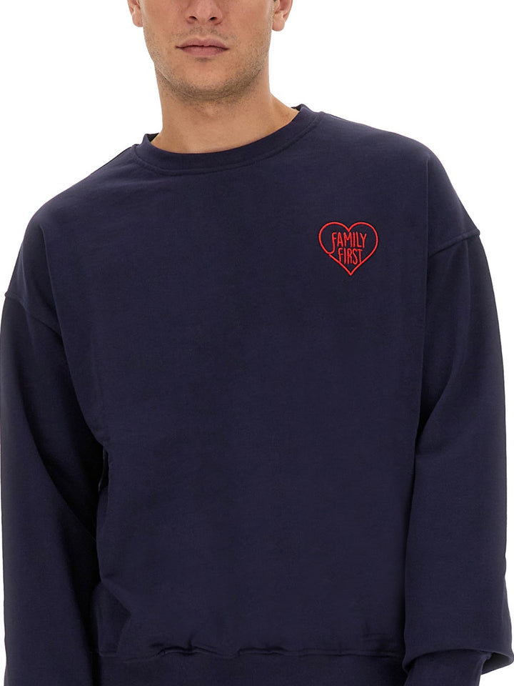 Family First Sweatshirts - Blue | Wanan Luxury
