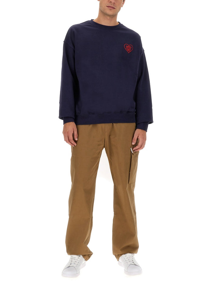 Family First Sweatshirts - Blue | Wanan Luxury