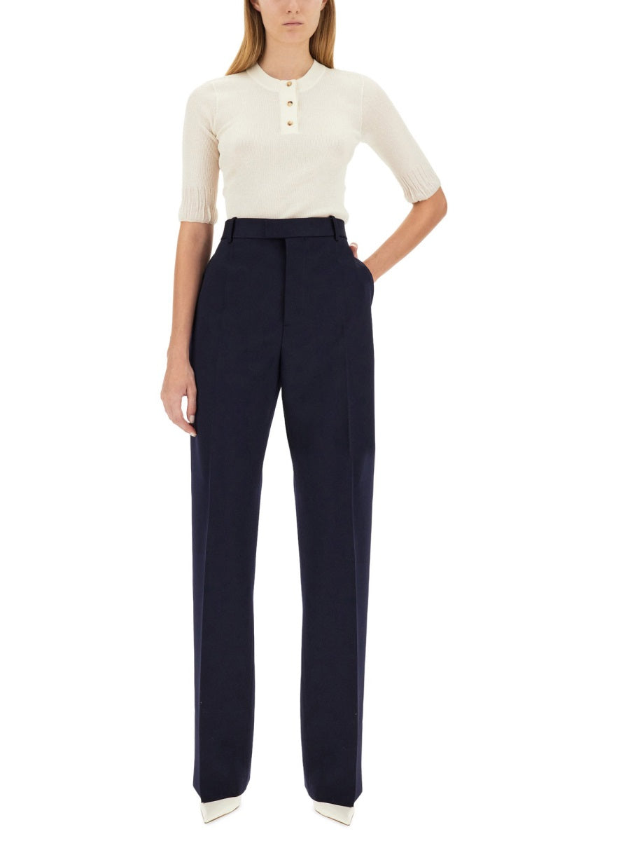 Bottega Veneta Pants - Blue | a2a22868c3516075fb06de2a54a187d56a834d7c