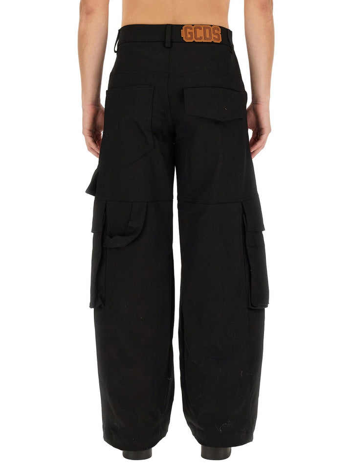 GCDS Pants - Black | Wanan Luxury