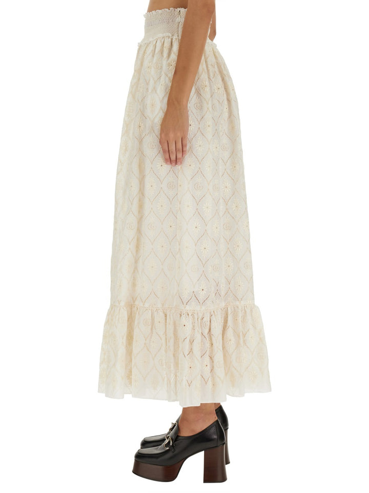 Gucci Skirts - Ivory | ac9d72ffd4aaf5e9599b090c67c1d5c6511c27af