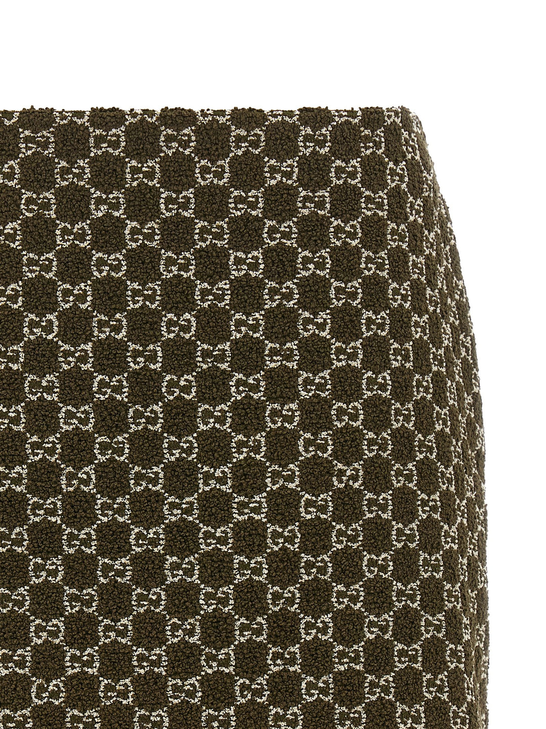 Gucci Gg Bouclé Skirt Skirts - Green | 00d257ee0eae4010e3d4c6ffc953ee391ca15fa2