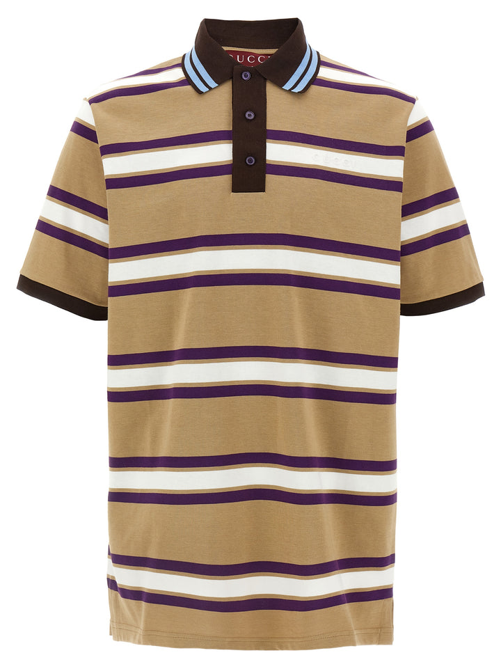 Gucci Embossed Logo  Shirt Polo - Multicolor | 8d524c94cc3965198238fb8952eeedbc04d2126b