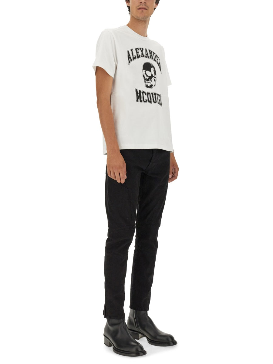 Alexander Mcqueen T shirts - White | 10367252fc44be4f374c4051cb01e51468bbb214