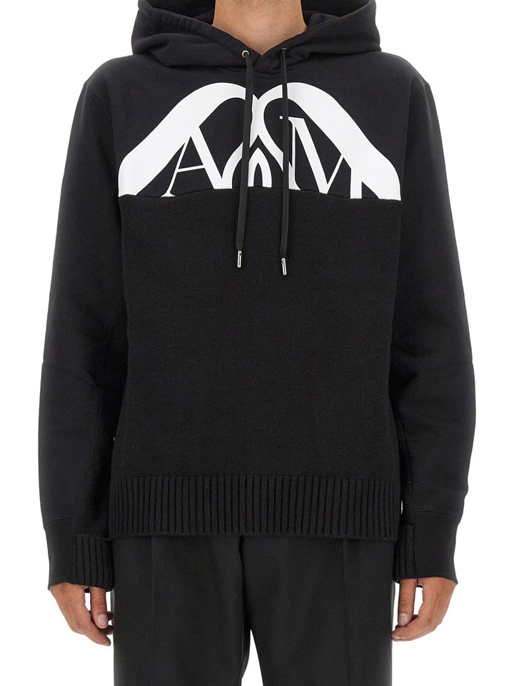 Alexander McQueen Sweatshirts - Black | Wanan Luxury
