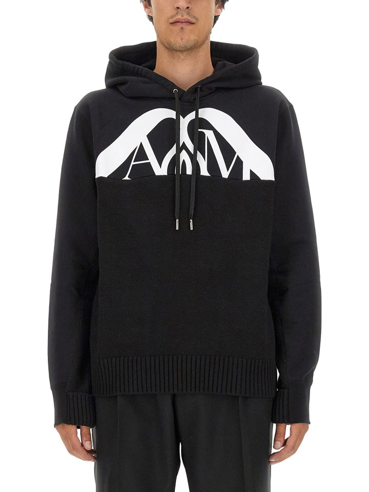 Alexander McQueen Sweatshirts - Black | Wanan Luxury