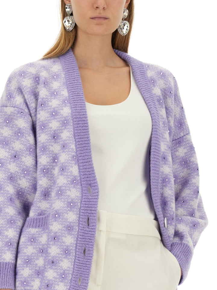 Alessandra Rich Sweaters - Lilac | Wanan Luxury