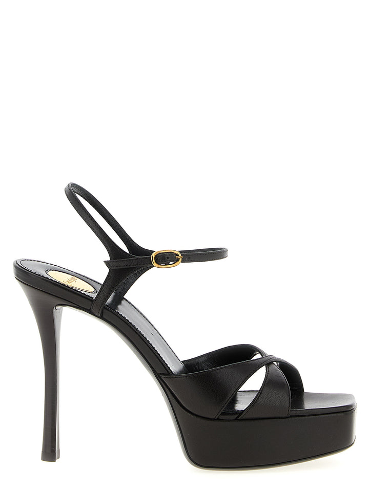 Saint Laurent Debbie Sandals - Brown | 94a3cdcd36f74355654aea21ae326457c62e83e3
