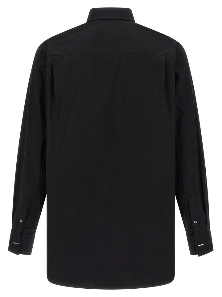 Mcqueen Logo Embroidery Shirt Shirt and Blouse - Black | 53e419ae13d89c35e9d227e0b095a8ebd7d7d48d