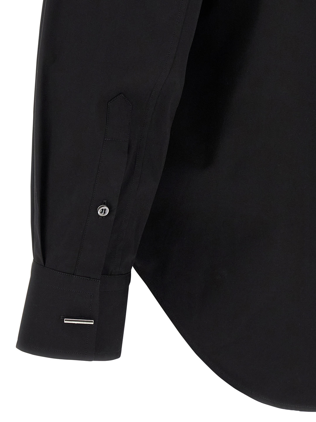 Mcqueen Logo Embroidery Shirt Shirt and Blouse - Black | 97146f7c4fb999acdd6f3ab3599e417f9531281d