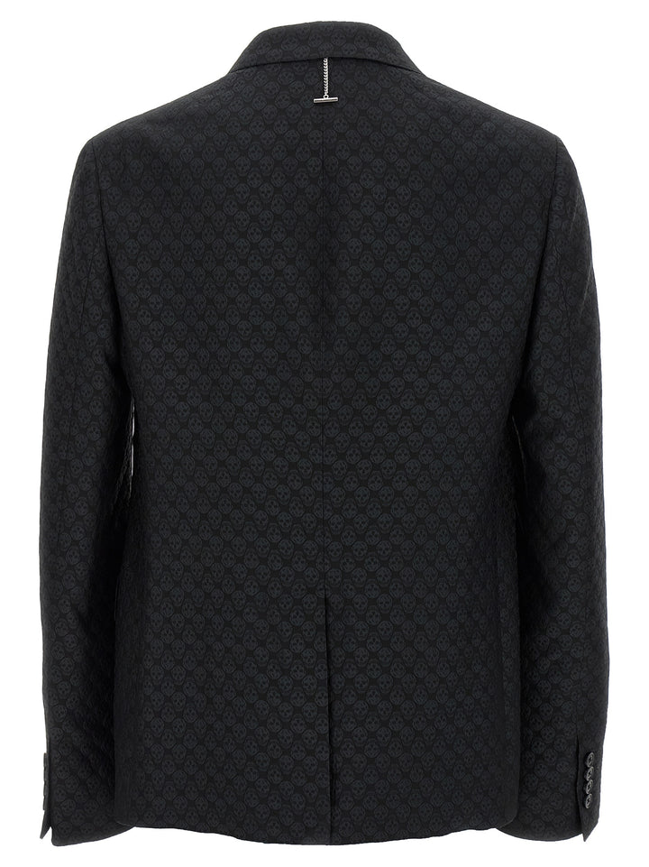 Mcqueen Skull Blazer - Black | 0b1f6fd98c84e981295fea09005edd0581b8d181