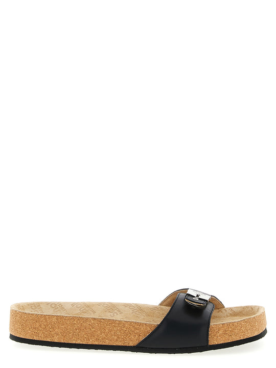 Balenciaga X Scholl Sandals Black