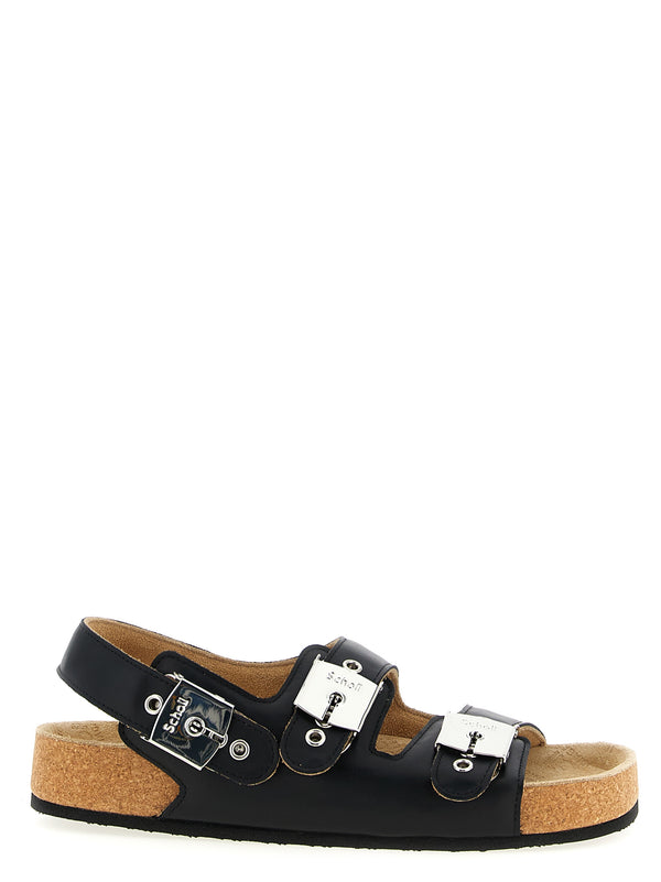 Balenciaga X Scholl Sandal Sandals Black