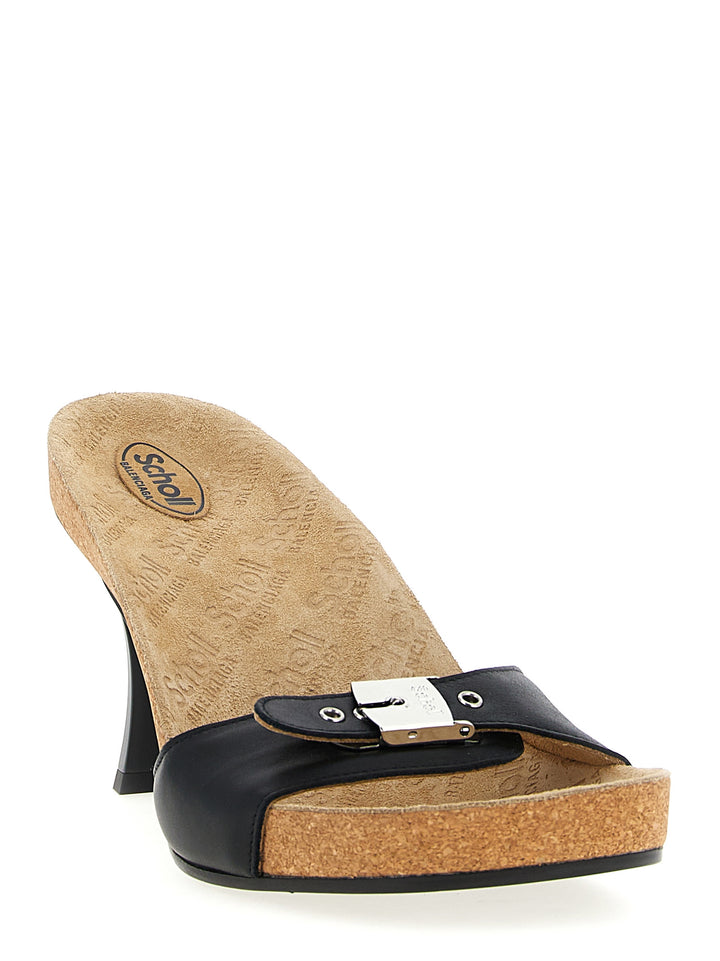 Balenciaga Balenciaga X Scholl Sandals - Black | 0dc8ffbfb4c4beb319fca3163a878a48010136aa