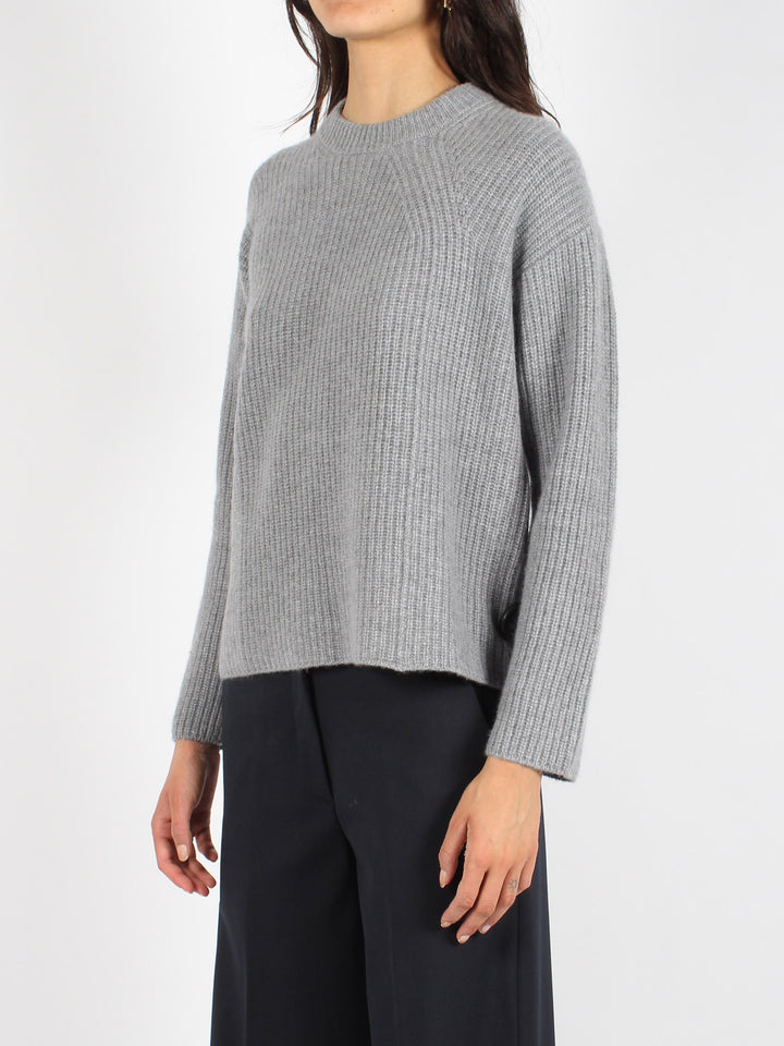 Cashmere crewneck sweater