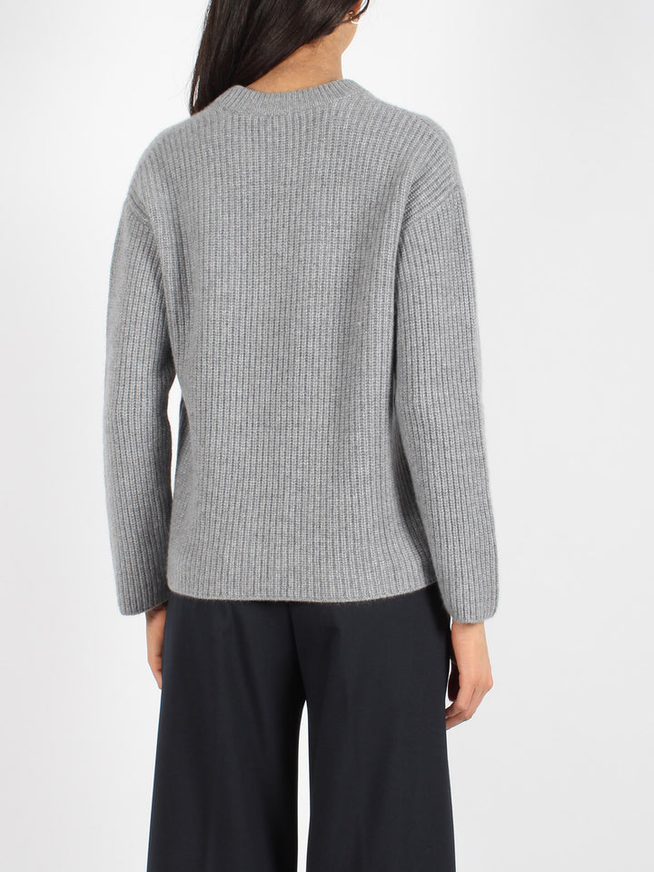 Cashmere crewneck sweater