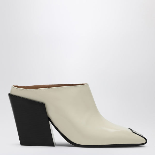 Mule Ventura With Python Effect Leather Tip