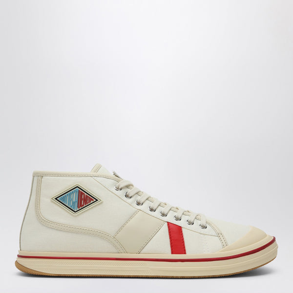 Eliot Sneakers In Ivory/Red