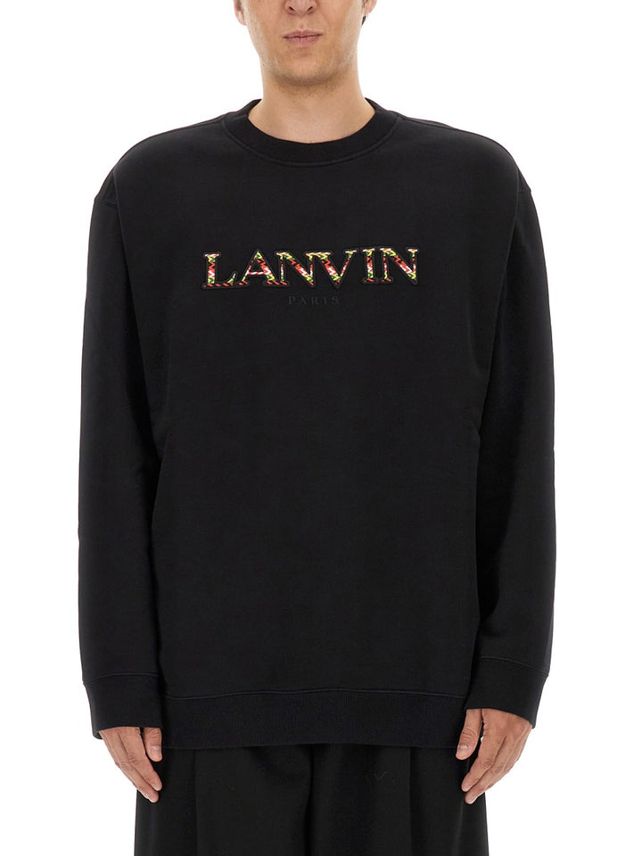 Lanvin Sweatshirts - Black | Wanan Luxury