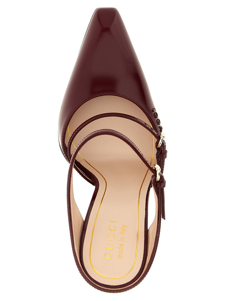 Gucci Gucci Rosso Ancora Wedges - Red | b04ae5804fa0befe4e970dd714c804695f7aaed8