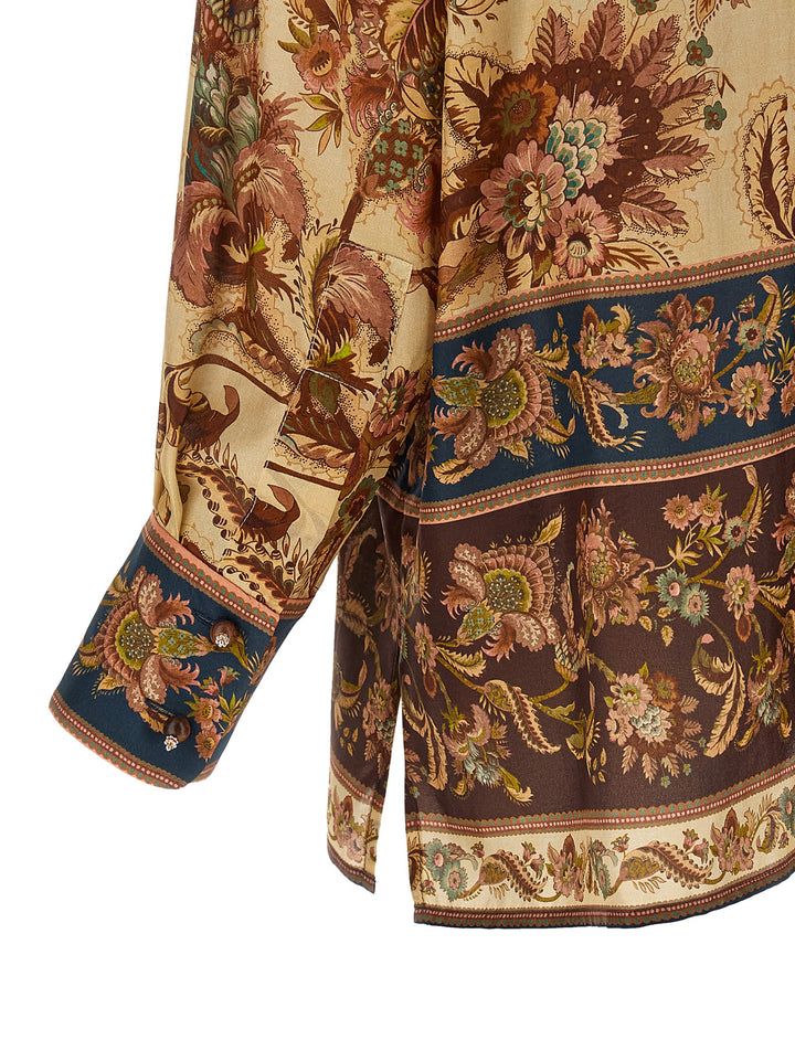 Zimmermann Aster Shirt and Blouse - Multicolor | d6252be031cf7629964cbc32ff5641142d2af1ba