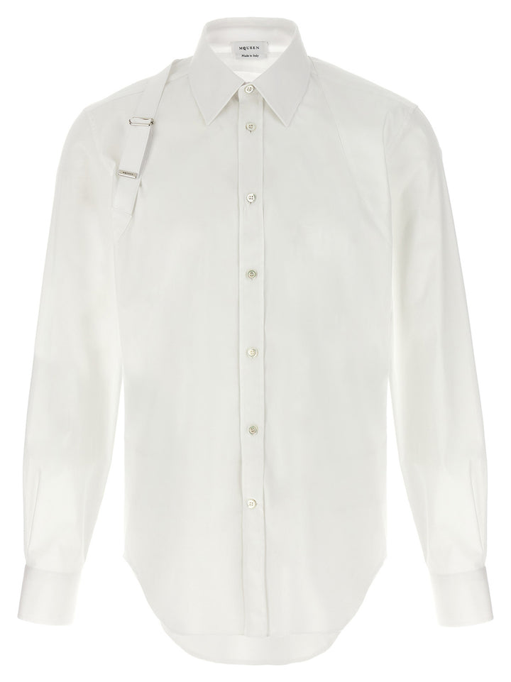 Mcqueen Harness Shirt and Blouse - White | 83a94ab28b486c796f09cc4556dc8e2951542e01
