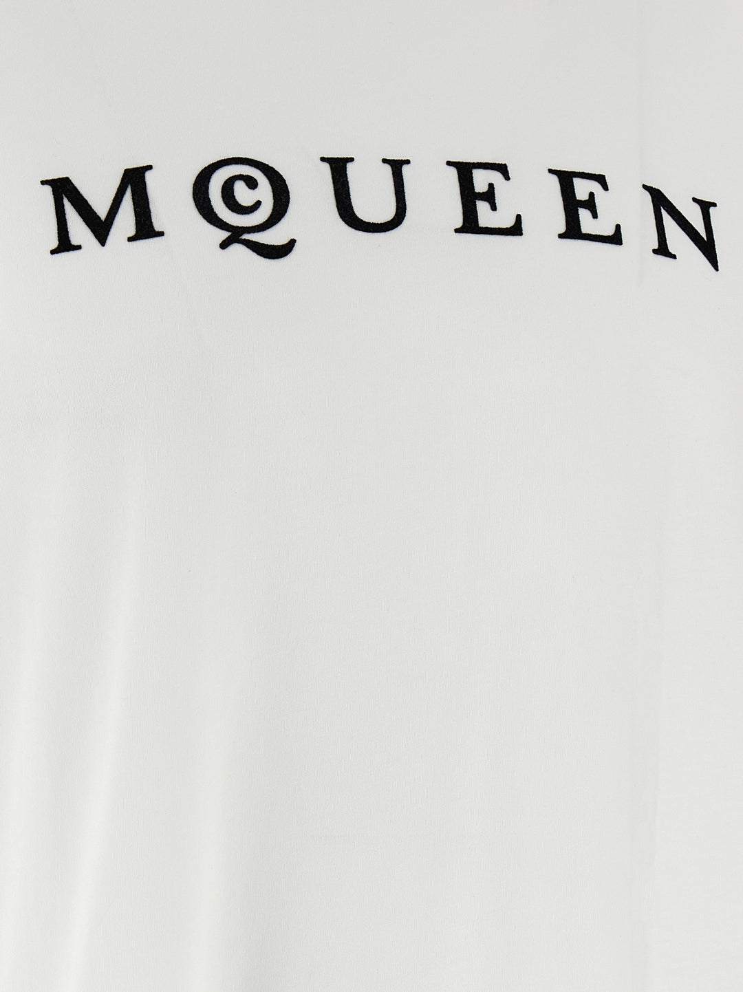 Mcqueen Mcqueen T-shirt - White/Black | ef2c13f134b518f6e69457908a374402e8a8b680