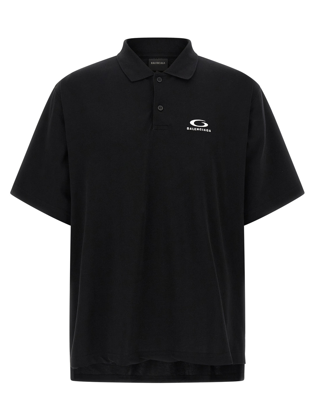 Balenciaga Laurel Classic Polo - Black | ef811a70b168fb8d2d6e08d2ff56a96341f1e5aa