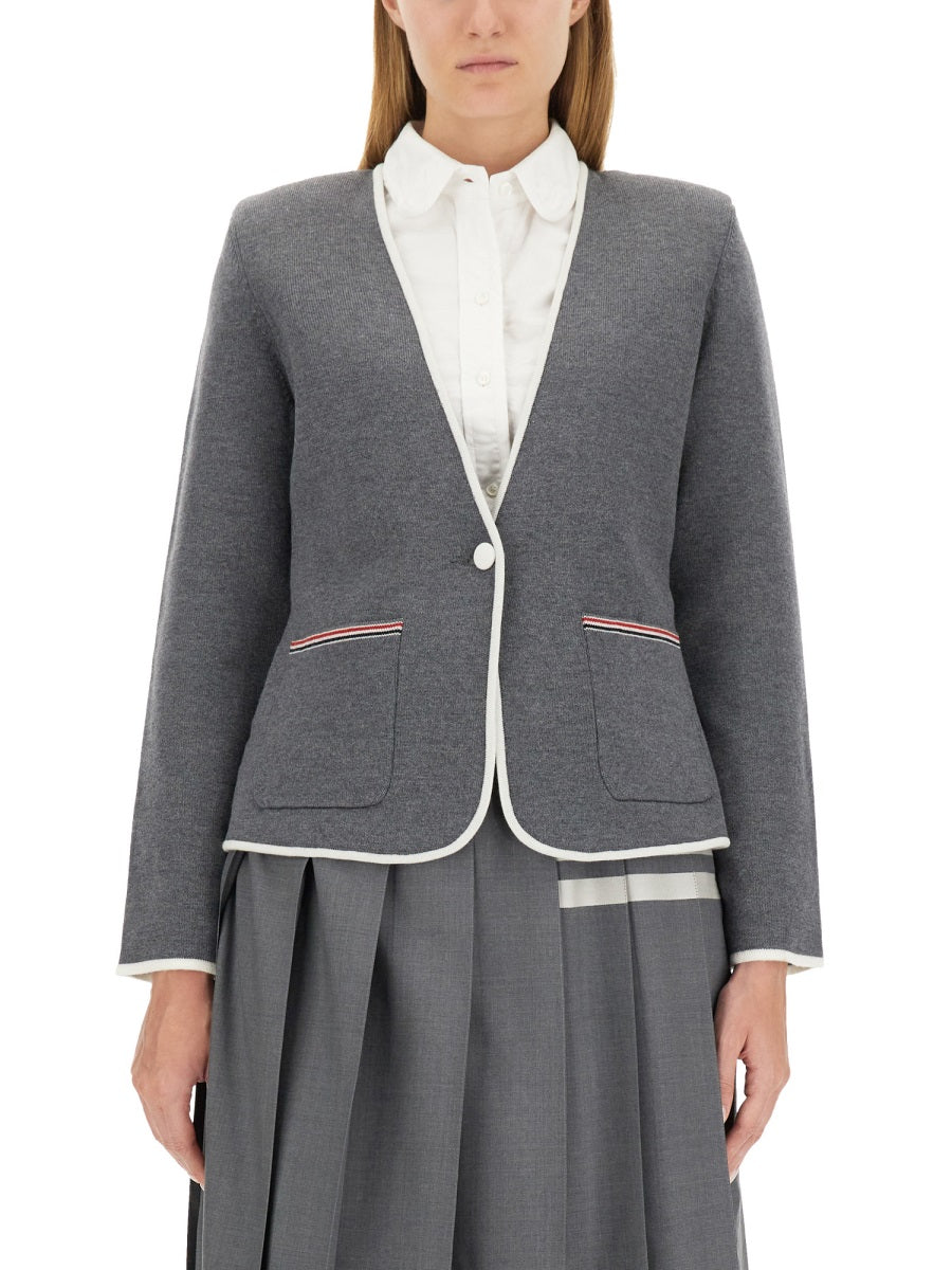Thom Browne Jackets - Grey | Wanan Luxury