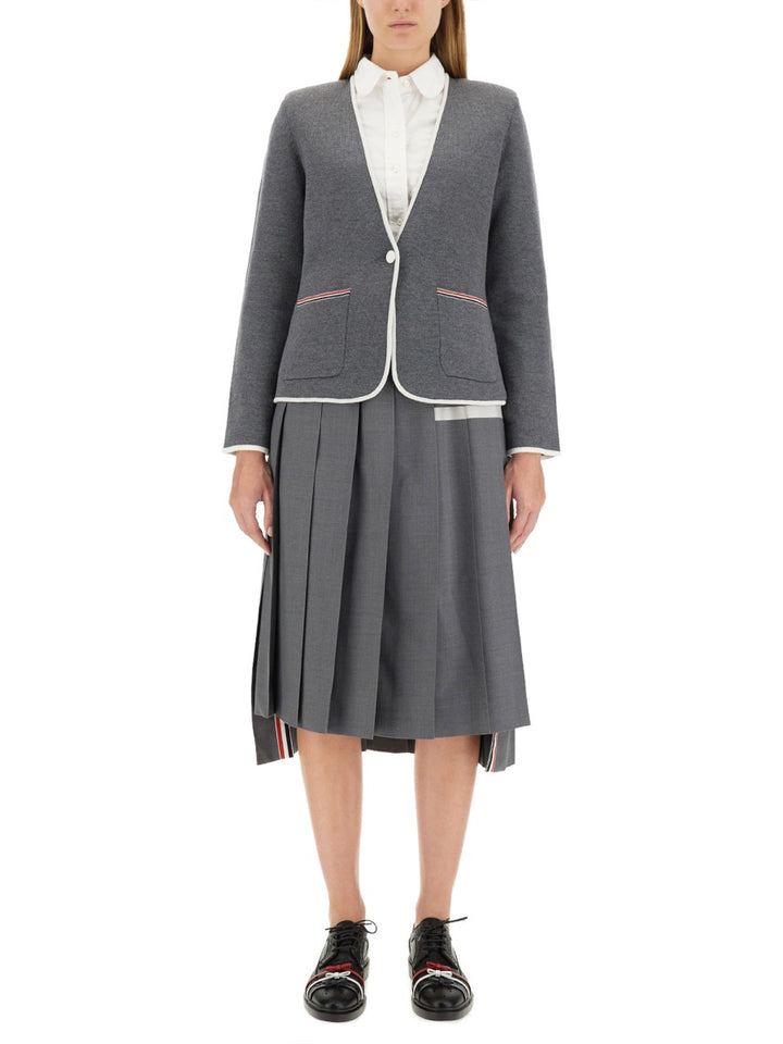 Thom Browne Jackets - Grey | Wanan Luxury