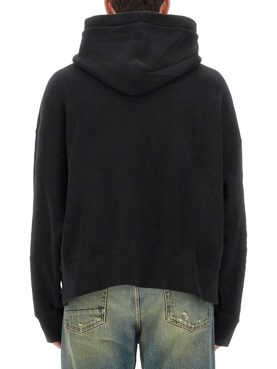 Palm Angels Sweatshirts - Black | Wanan Luxury