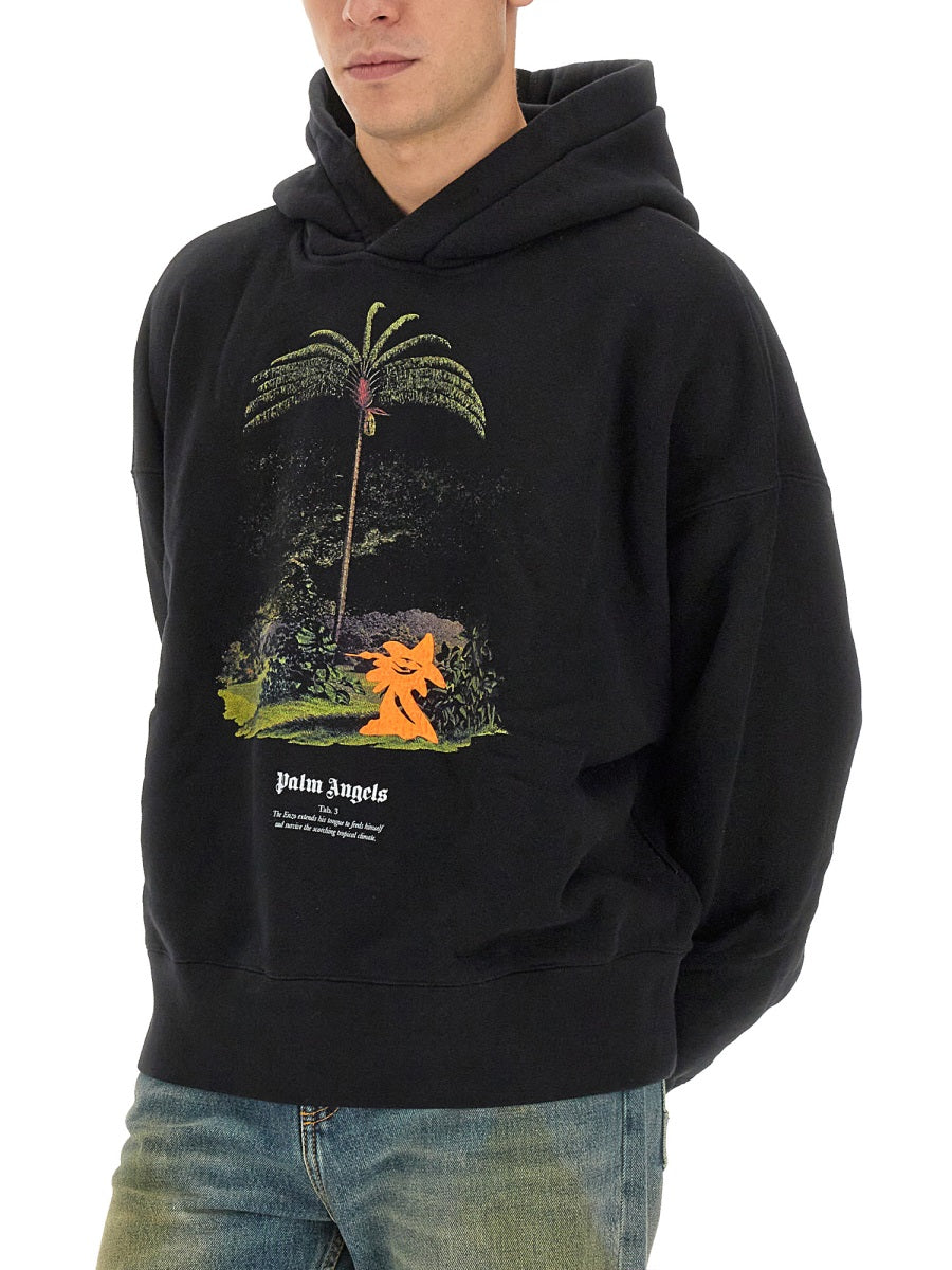 Palm Angels Sweatshirts - Black | Wanan Luxury