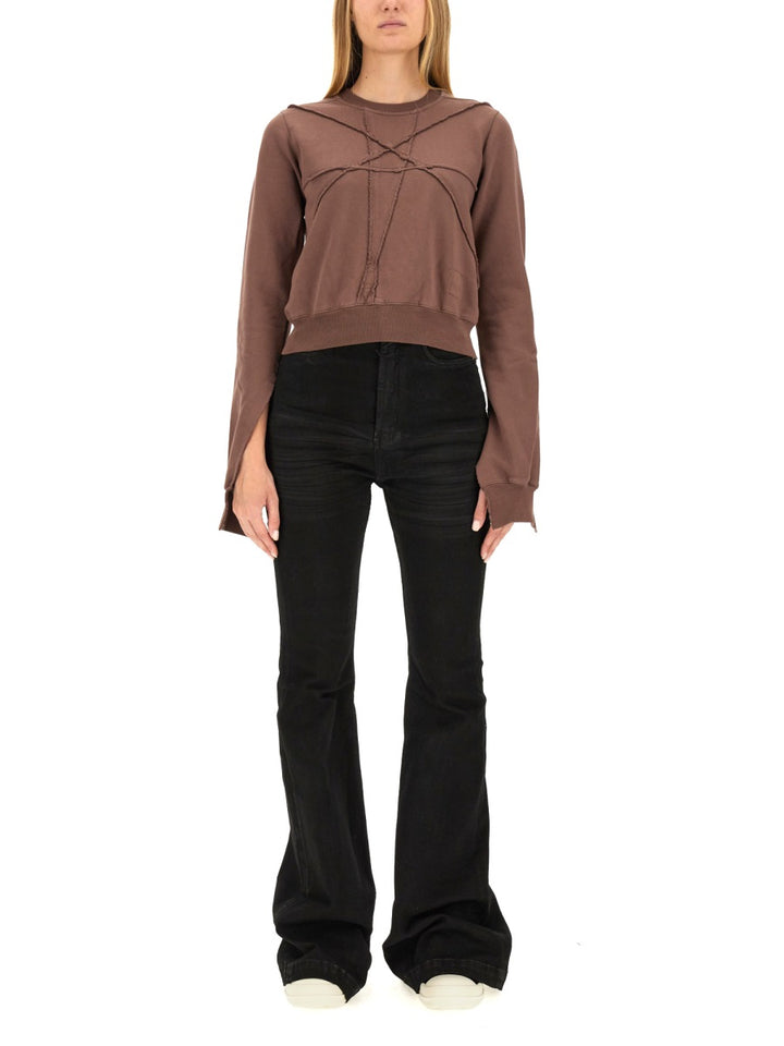 Rick Owens x Drkshdw Sweatshirts - Brown | Wanan Luxury